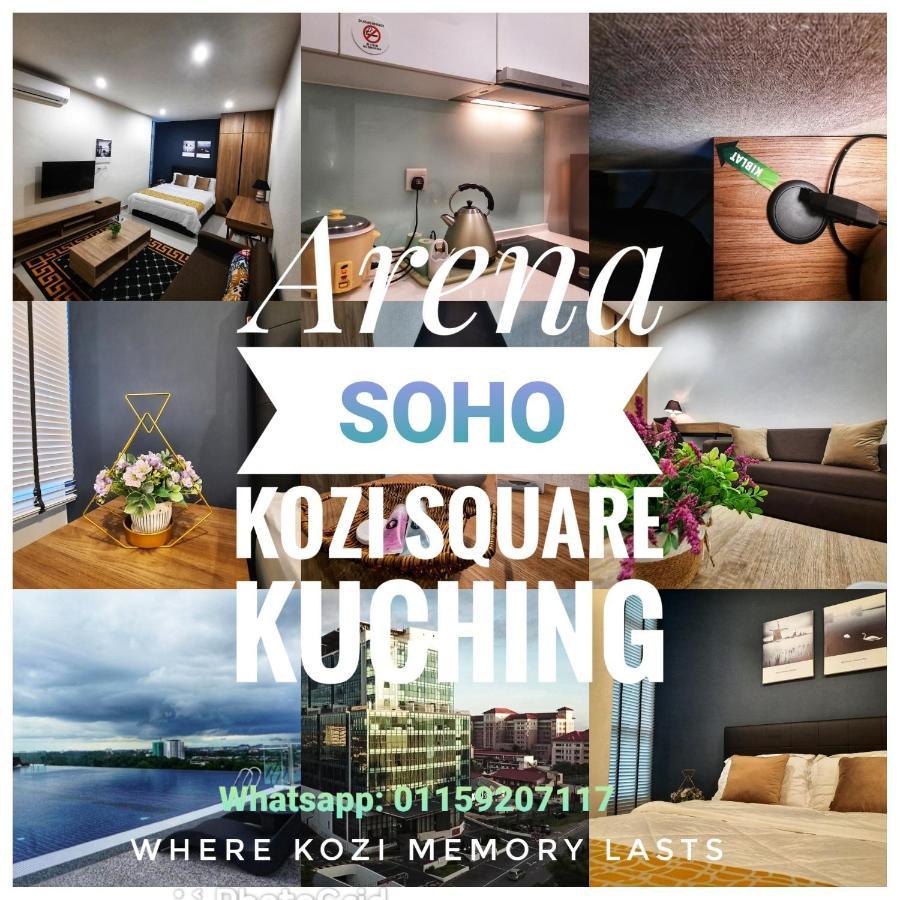 Arena Soho At Kozi Square Kuching Lejlighed Eksteriør billede