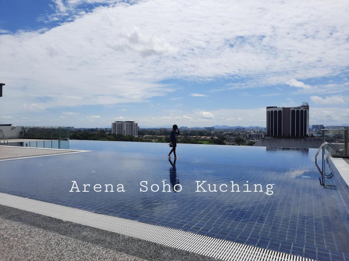 Arena Soho At Kozi Square Kuching Lejlighed Eksteriør billede